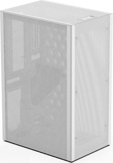 Ssupd Meshlicious Full Mesh Mini Tower Κουτί Υπολογιστή Λευκό
