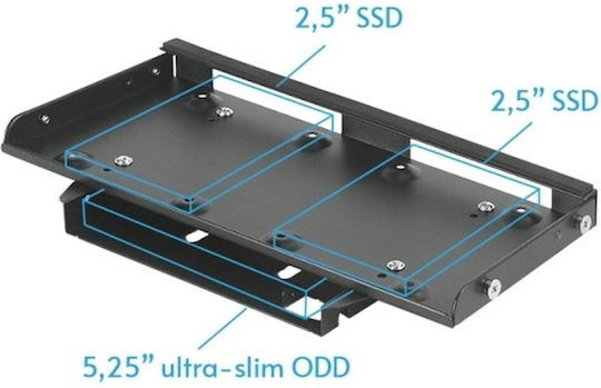 Chieftec CN-01B-OP Cube Κουτί Υπολογιστή Μαύρο