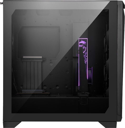 MSI MPG GUNGNIR 300P AIRFLOW Gaming Midi Tower Κουτί Υπολογιστή με Πλαϊνό Παράθυρο Μαύρο