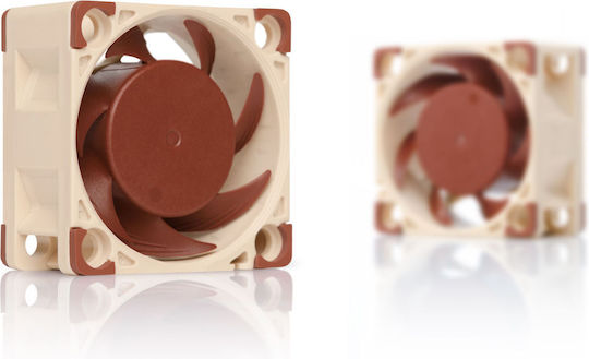 Noctua NF-A4x20 12V Case Fan 40mm (5000rpm / 5.53cfm) Χωρίς Led Φωτισμό και Σύνδεση 4-Pin PWM Καφέ