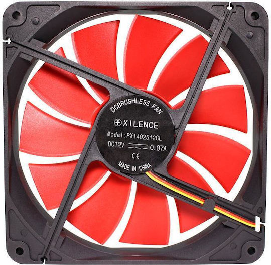 Xilence XF050 Case Fan 140mm 900rpm 41.37cfm Without LED Lighting And 3-Pin Connection