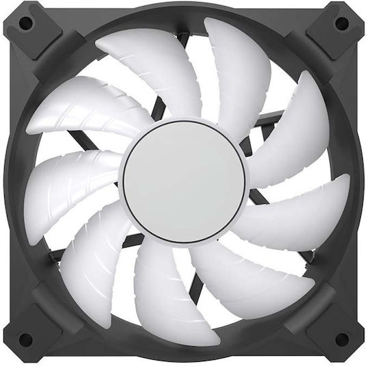Darkflash Infinity 8 3in1 Case Fan 120mm (2000rpm / 62.18cfm) με RGB Φωτισμό και Σύνδεση 4-Pin PWM 3τμχ