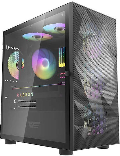 Darkflash Infinity 8 3in1 Case Fan 120mm (2000rpm / 62.18cfm) με RGB Φωτισμό και Σύνδεση 4-Pin PWM 3τμχ
