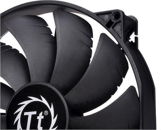 Thermaltake Pure 20 Case Fan 200mm 800rpm 129.639cfm Without LED Lighting and 3-Pin Connection