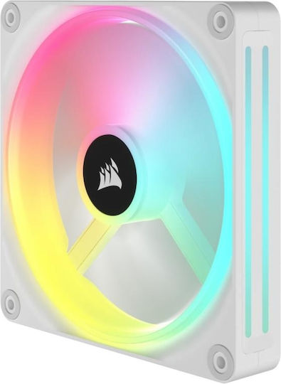 Corsair ICUE LINK QX140 Gehäuselüfter (2000rpm) mit RGB Beleuchtung 2 Stück Weiß