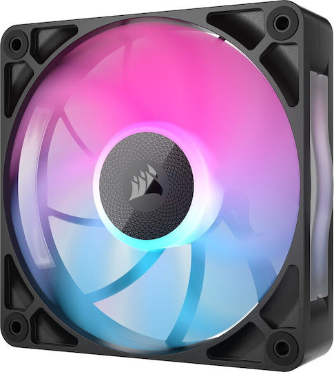 Corsair Ventilator Pentru Carcasă ICUE LINK RX120 MAX (2000rpm / 71.3cfm) cu Iluminare RGB și Conexiune 4-Pin PWM 3 Bucăți