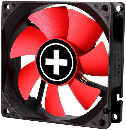 Xilence Red Wing 80 Case Fan (1800rpm / 21.8cfm) Χωρίς Led Φωτισμό και Σύνδεση 4-Pin PWM