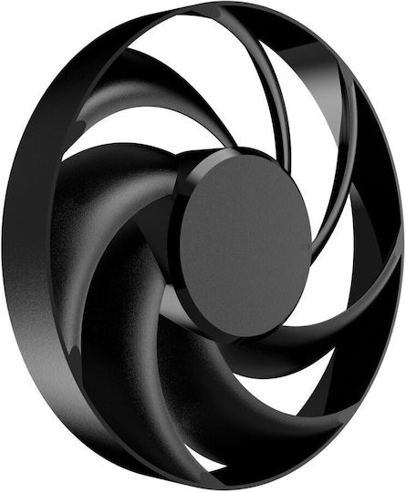CoolerMaster Mobius 120 Case Fan (2050rpm / 63.1cfm) Χωρίς Led Φωτισμό και Σύνδεση 4-Pin PWM Black Edition