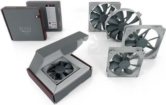 Noctua NF-P14r Redux-1500 Gehäuselüfter 140mm (1500rpm / 78,69cfm) Ohne LEDs Beleuchtung und Verbindung 4-Pin PWM Graue