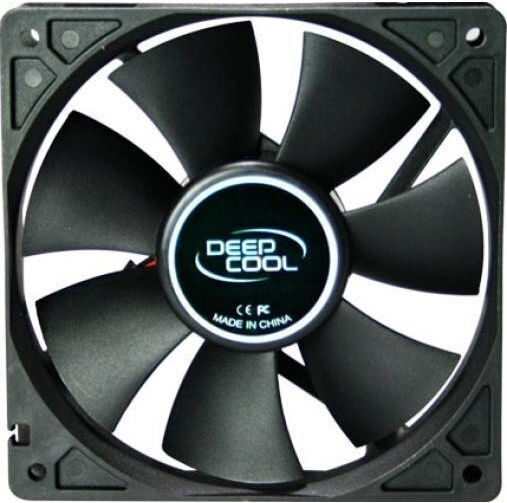 Deepcool XFAN 120 Ventilator Pentru Carcasă (1300rpm / 43.56cfm) Fără Iluminare LED și Conexiune 3-Pin / Molex Cu 4 Pini