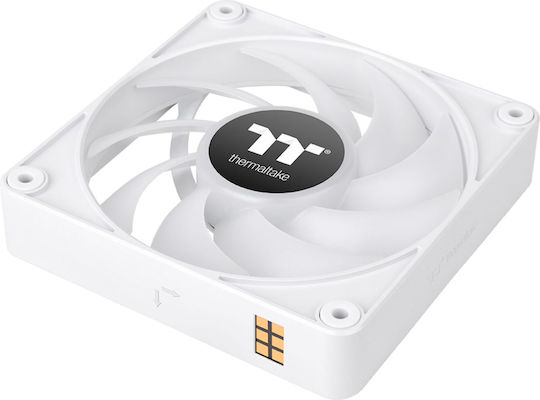 Thermaltake CT140 EX Магнитен Вентилатор За Кутия С Бързо Свързване (500rpm / 90.3cfm) С ARGB Осветление 3бр Бели