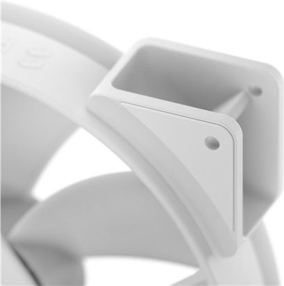 Fractal Design Prisma AL-18 Case Fan 180mm (1200rpm / 146.8cfm) with ARGB Lighting and 4-Pin PWM Connection White
