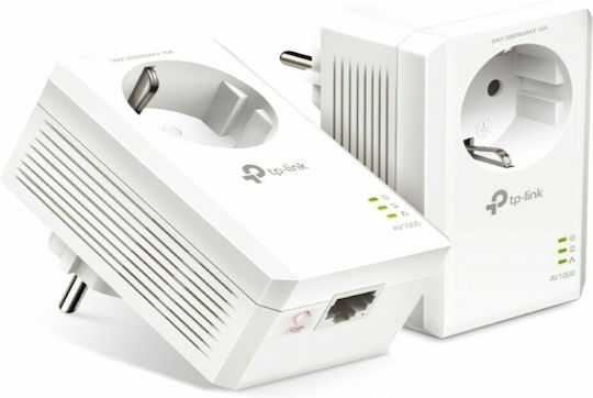 TP-LINK TL-PA7017 Kit v1 Powerline Double Wired and Gigabit Ethernet Port