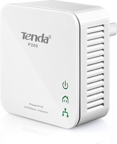 Tenda P200 Powerline για Ενσύρματη Σύνδεση και Θύρα Ethernet