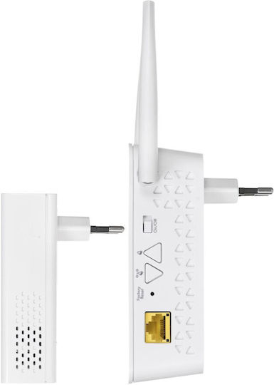 NetGear PLW1000 Powerline Διπλού Kit για Ασύρματη Σύνδεση Wi‑Fi 5 και 2 Θύρες Gigabit Ethernet
