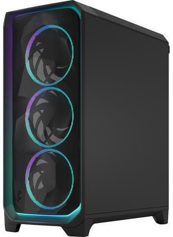 Fractal Design Meshify 3 Ambience Pro RGB Light Tint Gaming Midi Tower Κουτί Υπολογιστή με Πλαϊνό Παράθυρο Μαύρο