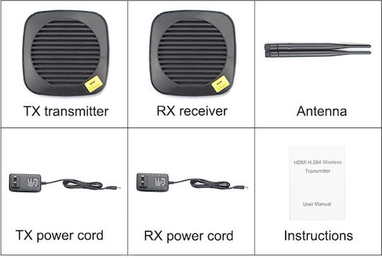 Hdmi Wireless Transmission 50m 1080p Hdmi
