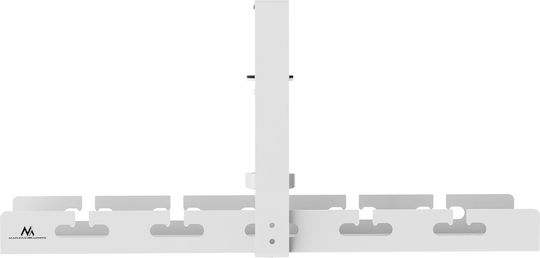Maclean Energy Στήριγμα Καλωδίων Λευκό MC-105 W 1τμχ