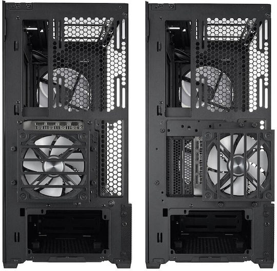 Lian Li Lancool 216 RGB Gaming Midi Tower Κουτί Υπολογιστή με Πλαϊνό Παράθυρο Μαύρο