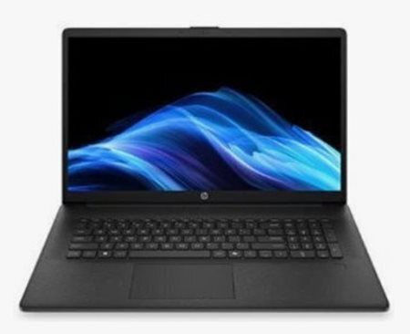 HP 17t-cn300 17.3" (i5-1334U/8GB/256GB SSD/W11 Home) Jet Black (US Keyboard)