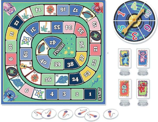 Επιτραπέζιο Παιχνίδι Stitch για 2-4 Παίκτες 4+ Ετών Lisciani Giochi