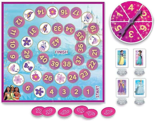 Board Game Disney Princess for 2-4 Players 4+ Years Old Lisciani Giochi