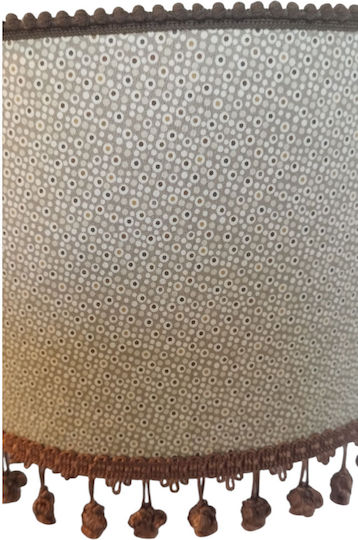 Oxygen Cream & Pendant Light Brown 35x20cm