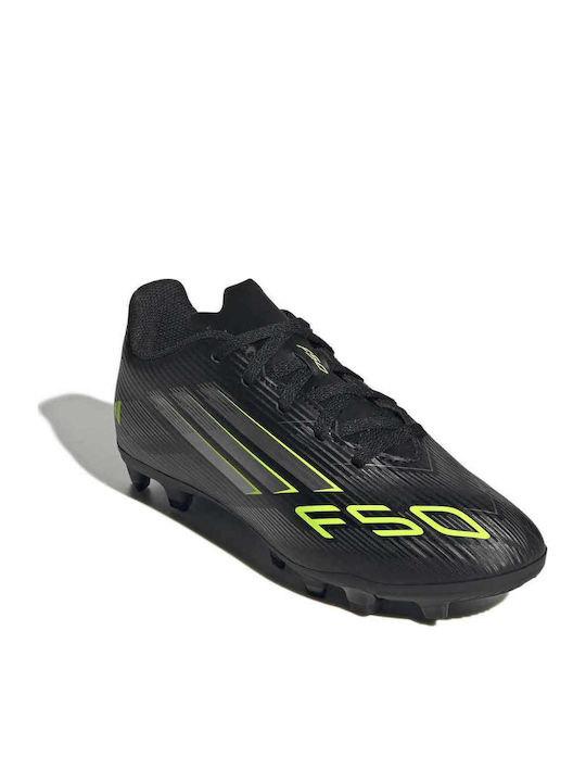 F50 Club FG/MG Kids Soccer Cleats With Molded Studs Black