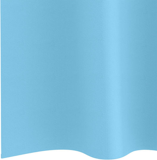 vidaXL vidaXL Blue Grommet Window Curtains Set 140x260cm