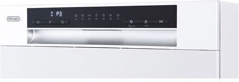 De'Longhi Mașină de spălat vase de blat pentru 8 seturi de vase L55xÎ59cm Alb