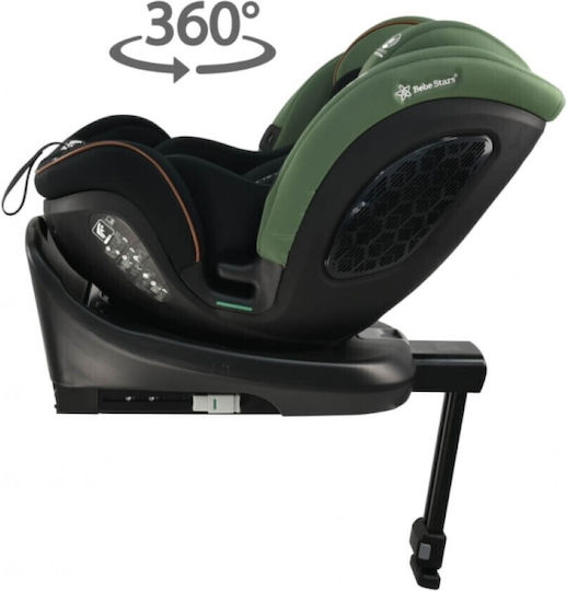 Bebe Stars I-Apex Baby Car Seat i-Size with Isofix Green