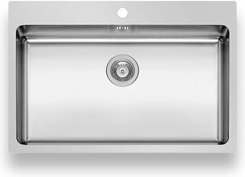 Maidtec Ledge Ένθετος Inox Brushed Μ76xΠ50.5cm Ασημί