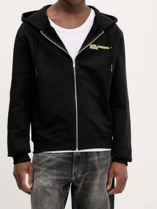 Sweatshirt with Hood Black