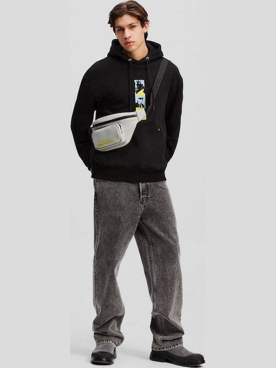 Sweatshirt mit Kapuze Schwarz