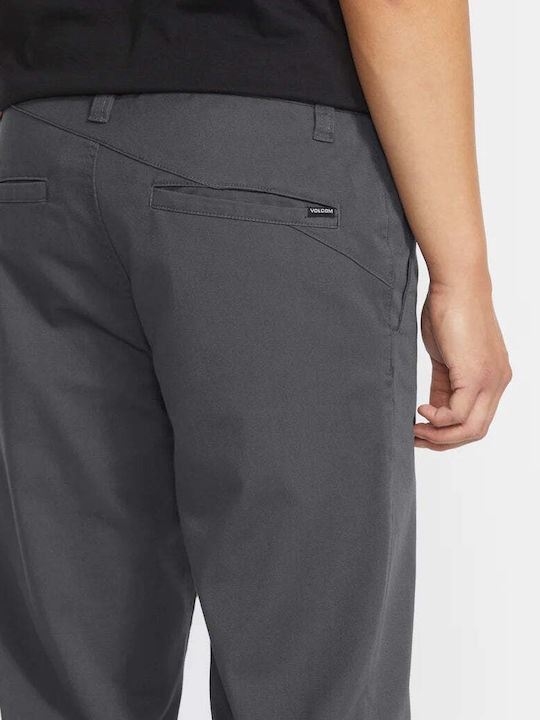 Frickin Modern Trousers Chino in Regular Fit Charcoal Heather