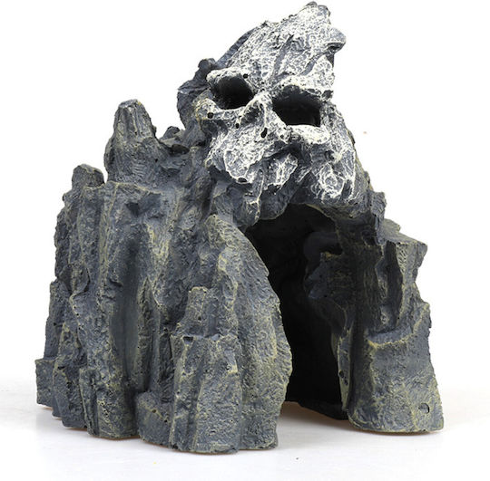 Epigasos Aquarium Decoration Skull Cave 5 Colors 11.5x12x13.5cm