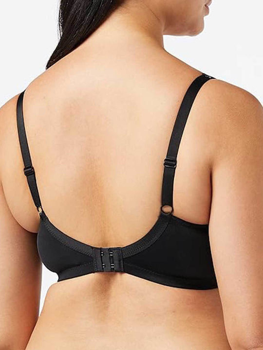 Soft Bra without Padding without Underwire Black