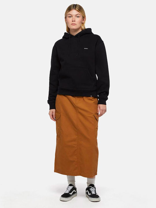 Clancy Damen Sweatshirt Kapuzen Black