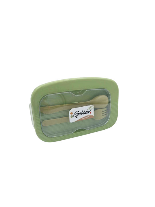 Uncle George Plastic Lunch Box Green 800ml