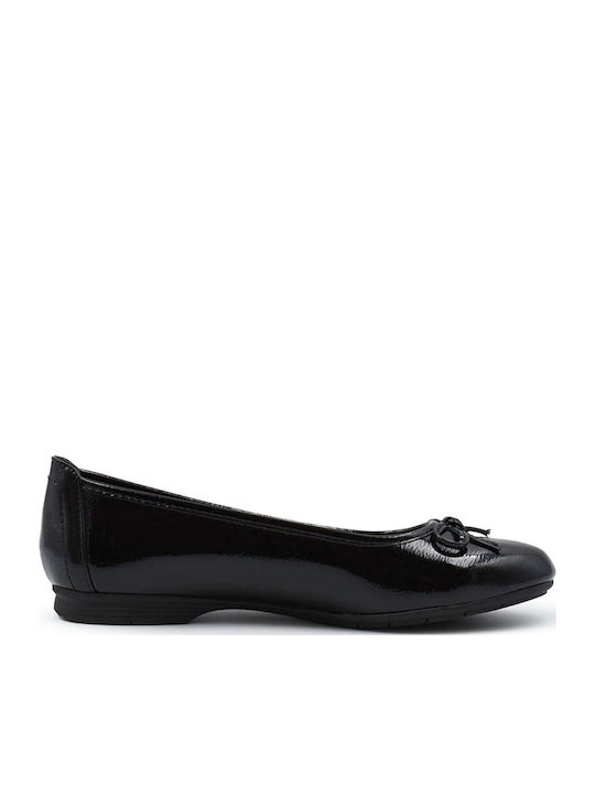 Patent Leather Ballerinas Black