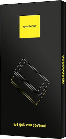 Spacecase Umschlag Rückseite Kunststoff / Silikon Schwarz (Huawei P30)