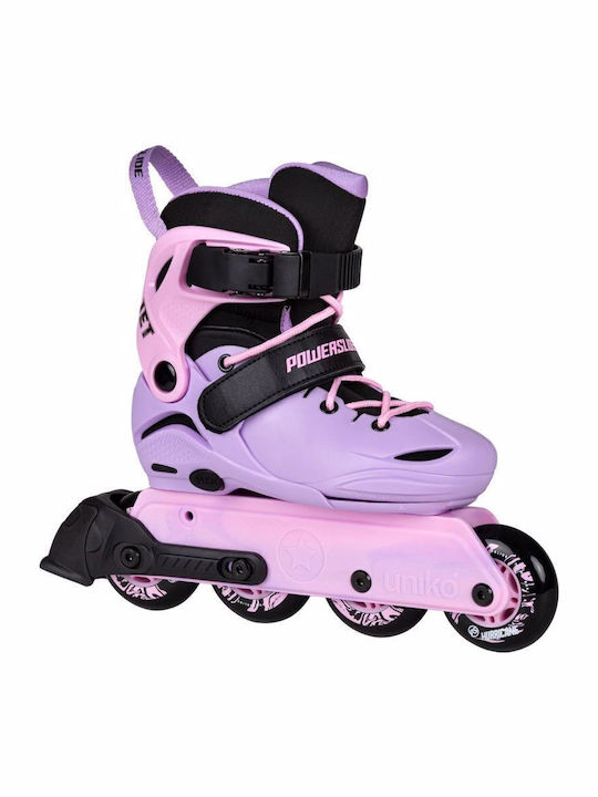 Powerslide Inline Αυξομειούμενα Rollers Μαύρα Παιδικά