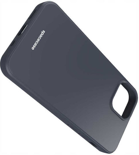 Spacecase Back Cover Σιλικόνης Μαύρο (iPhone 13 mini)