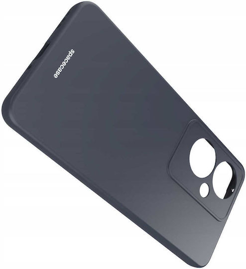 Spacecase Back Cover Silicone Black (Oppo Reno11 F 5G)