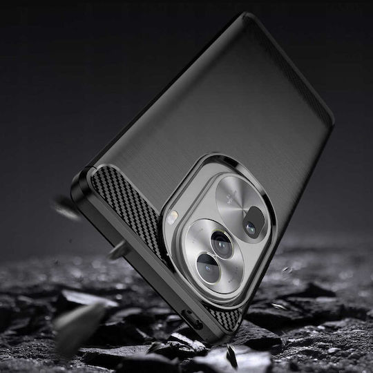 Spacecase Carbon Back Cover Μαύρο (Oppo Reno 11 5G)