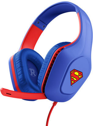 Trust GXT 415SM Zirox Lightweight Over Ear Gaming Headset με σύνδεση 3.5mm Superman for Nintendo Switch / PS4 / PS5 / XBOX
