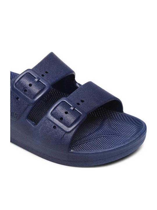 Women's Slides Navy Blue
