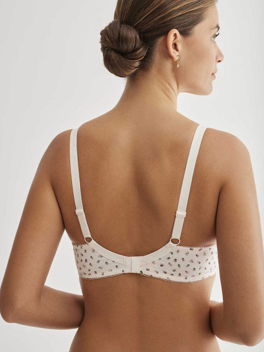 Promise Maternity & Nursing Bra with Clips Crema