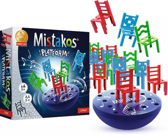 Board Game Mistakos Platform for 2-4 Players 5+ Years Old Trefl