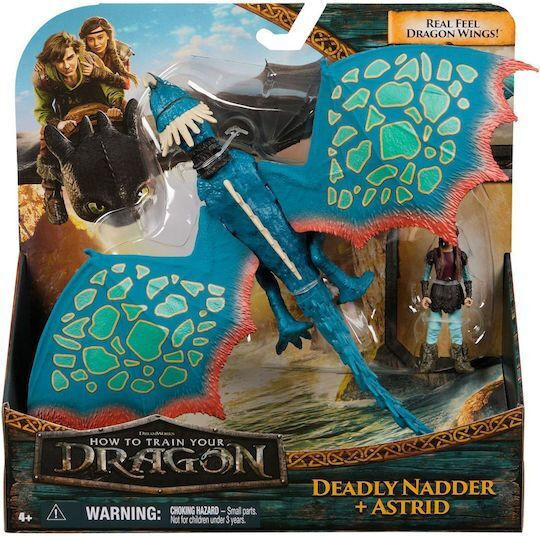Фигура за Действие Dragons & Vikings Как да обучавате своя дракон Deadly Nadder & Astrid